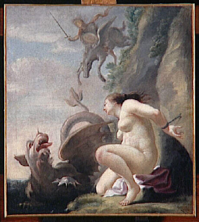Persée délivrant Andromède, Simon Vouet