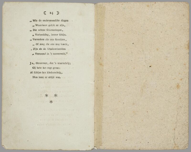 Fairground scenes, in etched art plates, described in a rustic and serious poetic style, for the benefit and entertainment of children of all ages / drawn and engraved by KF Bendorp