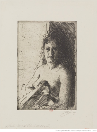 Zorn - Acte féminin, 2e planche, btv1b105228831, Anders Zorn