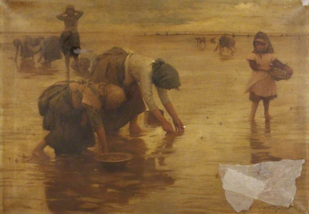Cockle Gatherers, Arthur Hacker