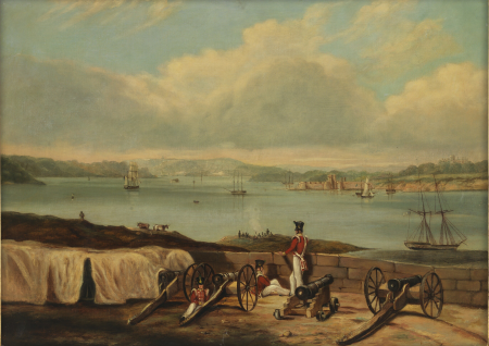 Port Jackson from Dawes Point, ca. 1842 J.S. Prout, John Skinner Prout