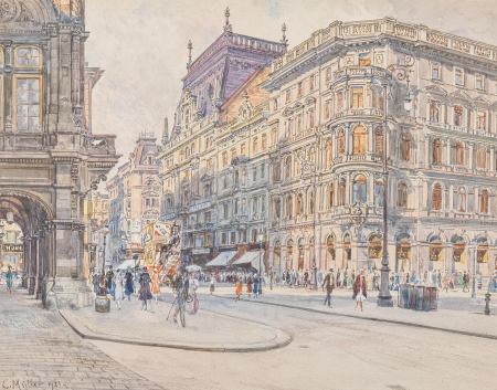 Carl Müller Kärntnerstraße, Carl Müller, 1921