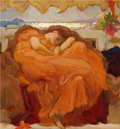Study for Flaming June, Frederic Leighton, 1895