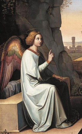 The Three Marys at the Tomb, Peter von Cornelius, between 1815 and 1822