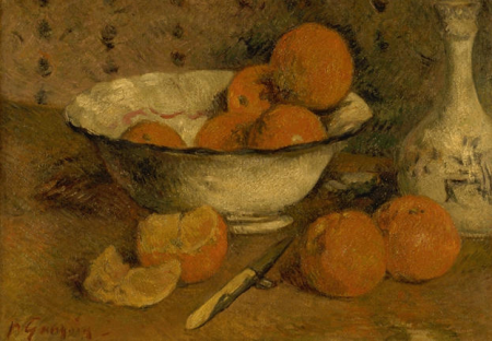Still Life With Oranges, Paul Gauguin, before 1882