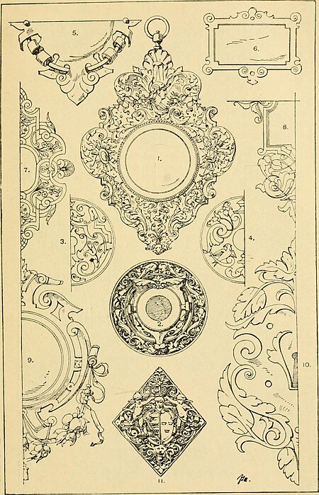Handbook of ornament; a grammar of art, industrial and architectural designing in all its branches, for practical as well as theoretical use (1900) (14804373583)