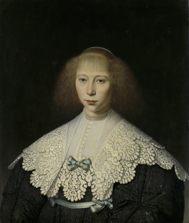 Agatha Geelvinck (1617-38). First wife of Frederik Dircksz Alewijn, between 1637 and 1640