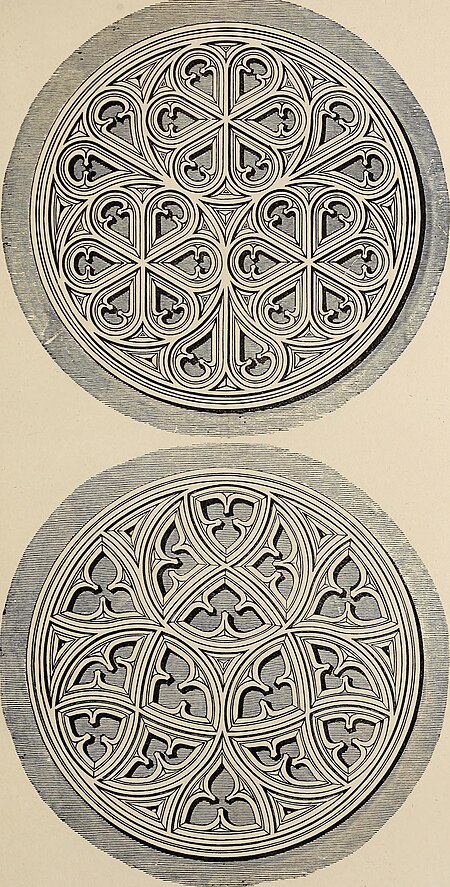 The power of form applied to geometric tracery - one hundred designs and their foundations resulting from one diagram (1851) (14757396946), 1851