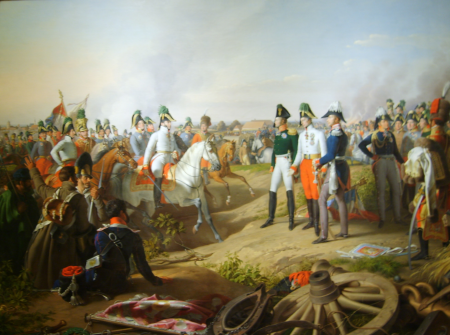 Victory declaration after the battle of Leipzig, 1813, Johann Peter Krafft, 1839