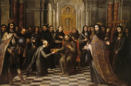 Allegory of the institution of the Third Order, Lucas de Valdés