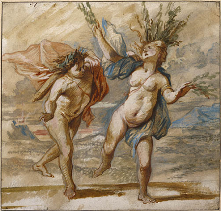 Bockhorst Apollo und Daphne, Jan Boeckhorst, circa 1640