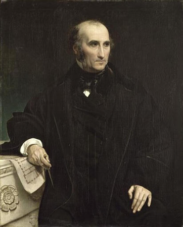 Portrait of the architect Charles Benvignat, Victor Mottez, 1859