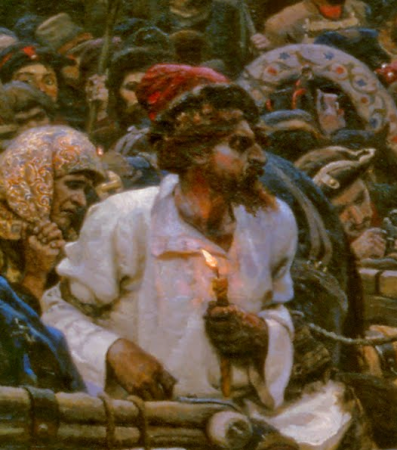 Morning of the Execution of the Streltsy, Vasily Surikov, 1881