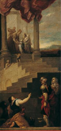 Introduction of the Virgin in the Temple, Juan de Sevilla Romero, between 1670 and 1675