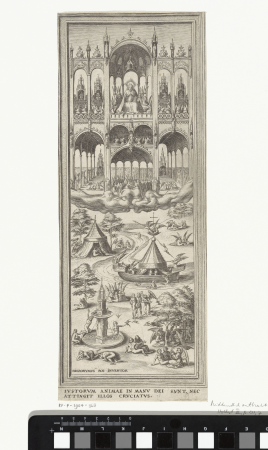 Gezegenden in de hemel, RP-P-1904-868, Hieronymus Cock, between 1548 and 1570