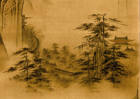 Dancing and Singing (Peasants Returning from Work) (detail), Ma Yuan, 1160-1225