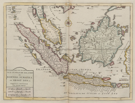 Nieuwe en beknopte hand-atlas - 1754 - UB Radboud Uni Nijmegen - 209718609 090 Borneo, Sumatra en groot Java