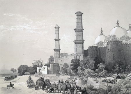 Entry of Maharajah Duleep Singh into Lahore., James Duffield Harding, 1847