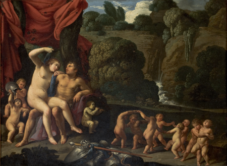 Mars and Venus, Carlo Saraceni, from 1605 until 1610