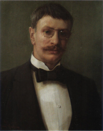 Johan Krouthén - Självporträtt 1904, Johan Krouthén