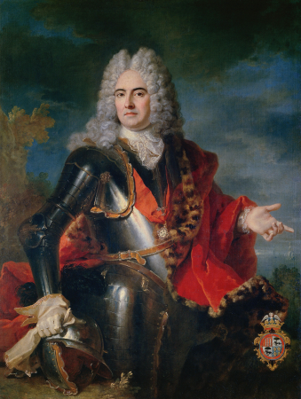 Don José de Rozas y Meléndez de la Cueva, first Count of Castelblanco, Jean-Baptiste Oudry, circa 1716