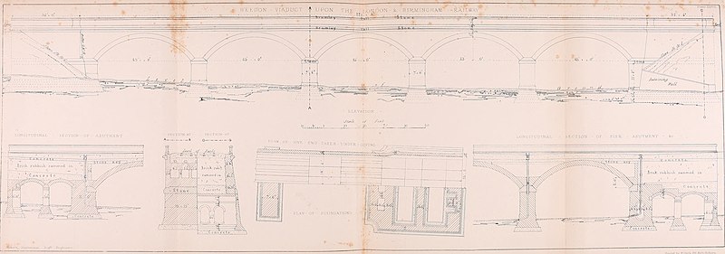 Railway practice. A collection of working plans and practical details of construction in the public works of the most celebrated engineers on the several railways, canals, and other public works (14758089132), Samuel Charles Brees, 1836