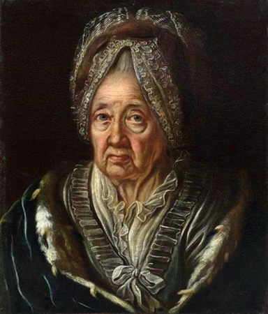 Attributed to Kisling - So-called portrait of Caroline Louise, Margravine of Baden, Johann Ludwig Kisling