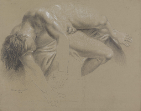 Man act. After Nicolai Abildgaard, Nicolai Abildgaard, 1811