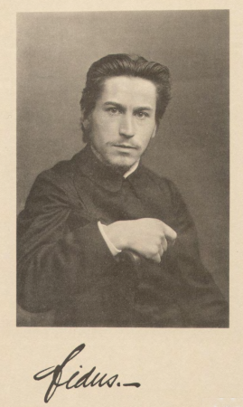 Fidus by Wilhelm Fechner, c. 1902, Fidus