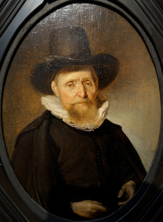 Portrait of a man, by Pieter Jacobs Codde, 1637, oil on wood - Villa Vauban - Luxembourg City - DSC06500, Pieter Codde