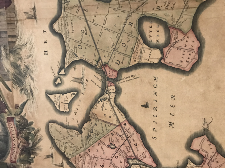 Hoogheemraadschap Rijnland map, 2nd edition, 1687, Cornelis Danckerts