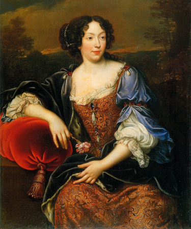 Portrait of Élisabeth Marguerite d'Orléans (Isabelle d'Orléans), Pierre Mignard I, circa 1672