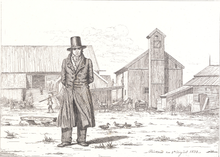 Peter Collet at Kobberværket Buskerud in Norway, Martinus Rørbye, 1830