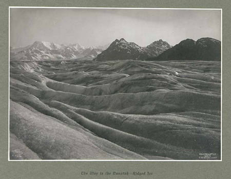 Ice in the vicinity of Nunatak Glacier, Alaska, June 1899., Taken on 1 June 1899