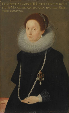 Portrait of Elisabeth of Lorraine (1574-1635), first wife of Elector Maximilian I of Bavaria, Niklas Prucker, between 1620 and 1694