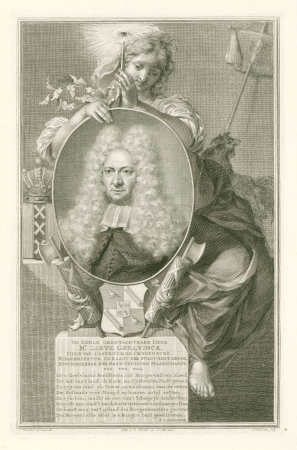 Portret van Lieve Geelvinck Mr. Lieve Geelvinck (titel op object), RP-P-OB-48.758, Jan Wandelaar, between 1720 and 1770