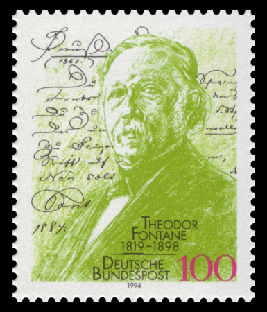 DBP 1994 1767 Theodor Fontane, Max Liebermann