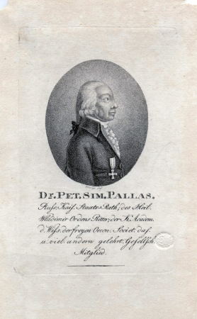 Peter Simon Pallas, Gottfried Heinrich Geißler, circa 1800