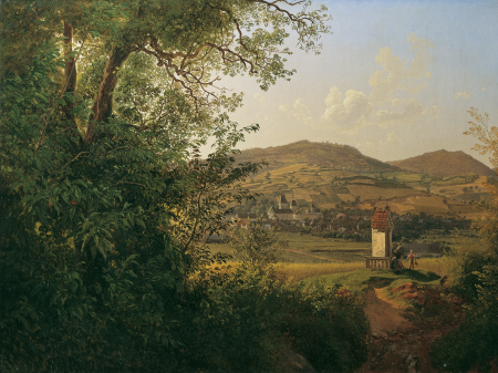 View from Pöggstall, Josef Rebell, circa 1827