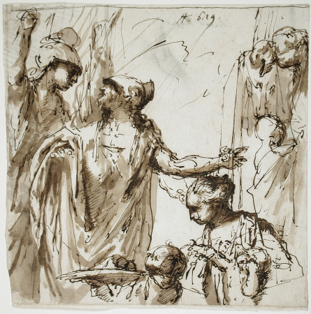 Classical Scene with Offering, Sebastiano Ricci, between 1659 and 1734