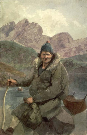 Lars Olsen, Hamnvik, Hans Johan Frederik Berg, 16 August 1870