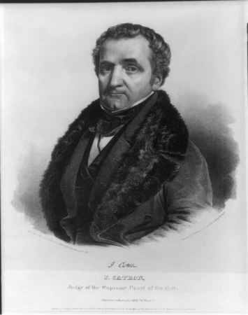 J. Catron, judge of the Supreme Court of the U.S LCCN2003655009, Charles Fenderich, 1839