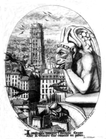 Le Stryge, Charles Méryon, circa 1853