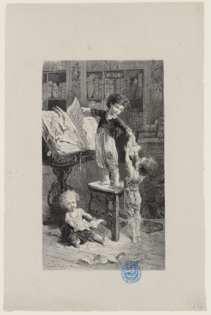 Quatrevingt-treize La première page, 2017.0.1192.3, Albert Quantin, Vers 1876