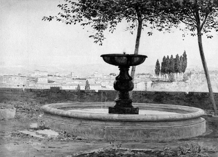 A View from S. Onofrio on Monte Gianicolo, Rome, Niels Bredal, 1875