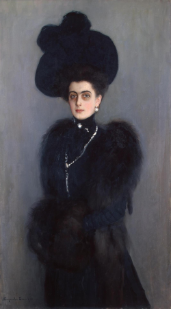 Portrait of Princess Maria Abamelek-Lazareva, Nikolay Bogdanov-Belsky, between 1900 and 1901
