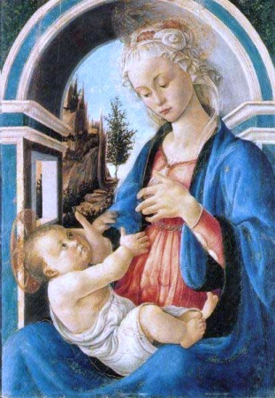 Madonna and Child, Sandro Botticelli, 1467