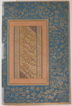 "Portrait of Raja Bikramajit (Sundar Das)", Folio from the Shah Jahan Album, Bichitr