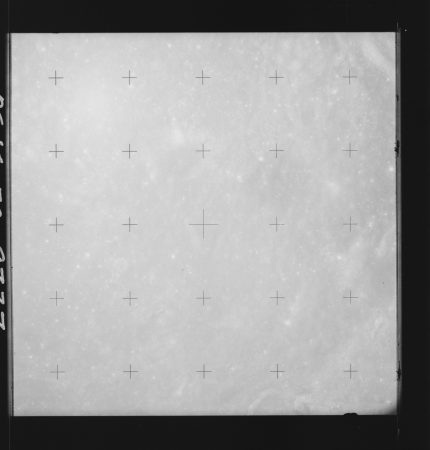 AS14-70-9737 - Apollo 14 - Apollo 14 Mission image - View of the Langrenus and Langrenus P Craters.