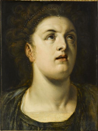 Head of woman, Frans Floris I, between 1541 and 1570